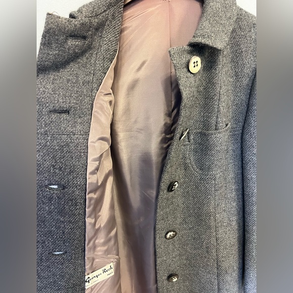 Vintage Georges Rech Paris Wool Coat – Made in France – Women’s Medium‎ - Picture 7 of 7